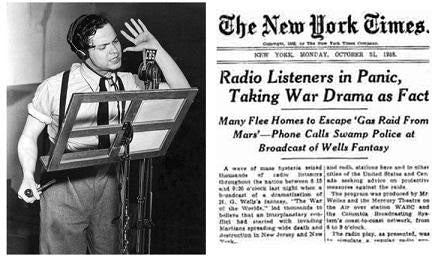 "NEW JERSEY is being INVADED by MARTIANS!!!" - H.G. Wells, his novels & his probing moral questions - American Minute with Bill Federer