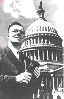 "I am one of those who believe there are some principles worth fighting for & worth dying for" -U.S. Senate Chaplain Peter Marshall - American Minute with Bill Federer