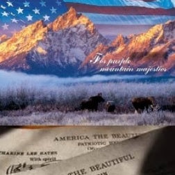 "America, America, God Shed His Grace On Thee ... from sea to shining sea" - All 50 States acknowledged God - American Minute with Bill Federer