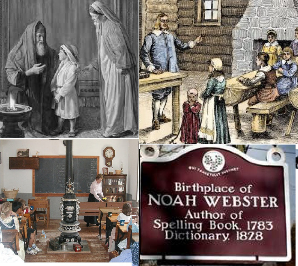 Ancient Hebrew education, Noah Webster's Dictionary, & Public School Code, 1915 "The Holy Bible shall be read ... at the opening of each and every school day" - American Minute with Bill Federer