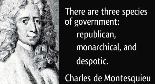 Montesquieu's 3 Types of Governments: Republics; Monarchs; and Despots who rule by Mandates & Executive Orders - American Minute with Bill Federer
