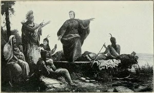 Père Marquette, French missionary to Indians of Michigan, Wisconsin, Illinois, Mississippi River valley, who settled Chicago - American Minute with Bill Federer