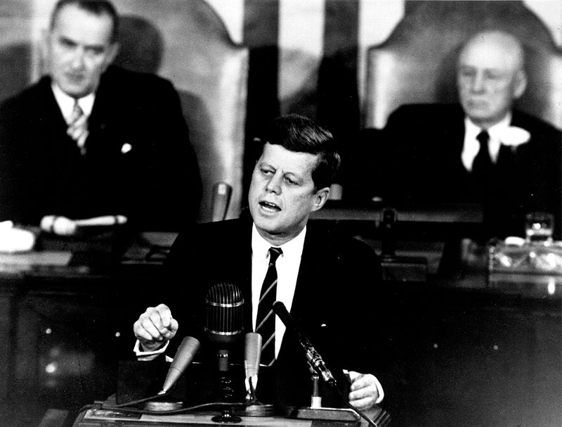The Public Faith of JFK "... guiding the affairs of a democratic nation founded on Christian ideals" - American Minute with Bill Federer
