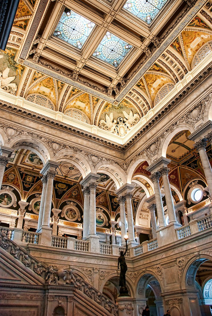 World's Largest Library -- The Library of Congress, and D.C.'s Union Station: Faith acknowledged in stone and art - American Minute with Bill Federer