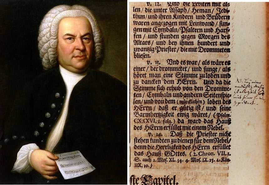 Johann Sebastian Bach & the Bible -"In devotional music, God is always present with His grace" - American Minute with Bill Federer