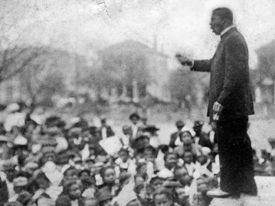 “Cast Down Your Bucket Where You Are” - Booker T. Washington's famous Racial Reconciliation Speech, & his warning against that era's Critical Race Theory  - American Minute with Bill Federer