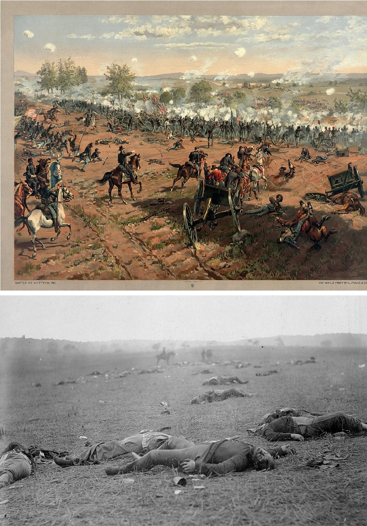 Battle of Gettysburg: Turning Point in Civil War "I invoke the influence of His Holy Spirit to subdue the anger" -Lincoln - American Minute with Bill Federer