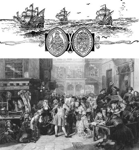 Joint Stock Companies financed English Exploration & the Founding of the Colony of Virginia - American Minute with Bill Federer