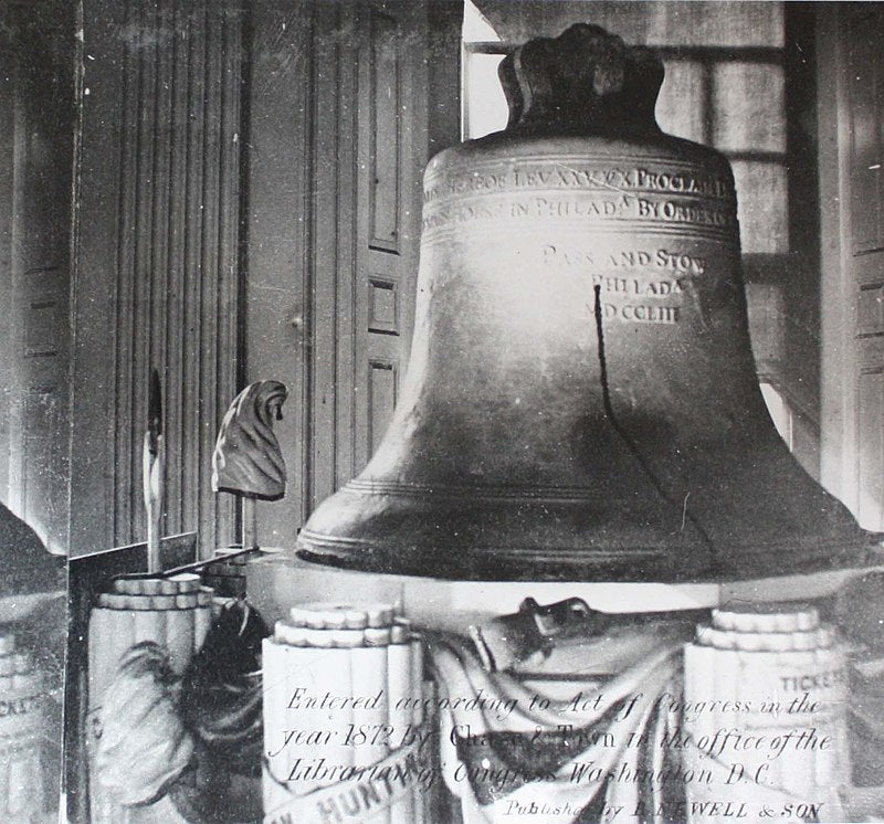 Ringing of the Liberty Bell in Philadelphia -- a Symbol of Freedom - American Minute with Bill Federer