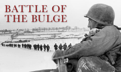 Battle of the Bulge - Freezing Winter 1944 WWII "We will, with God's help, go forward to victory" - American Minute with Bill Federer