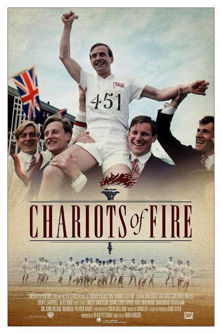 CHARIOTS OF FIRE: Scottish runner Eric Liddell in the 1924 Olympics