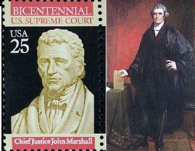 Chief Justice John Marshall "The American population is entirely Christian, and with us, Christianity and Religion are identified" - American Minute with Bill Federer