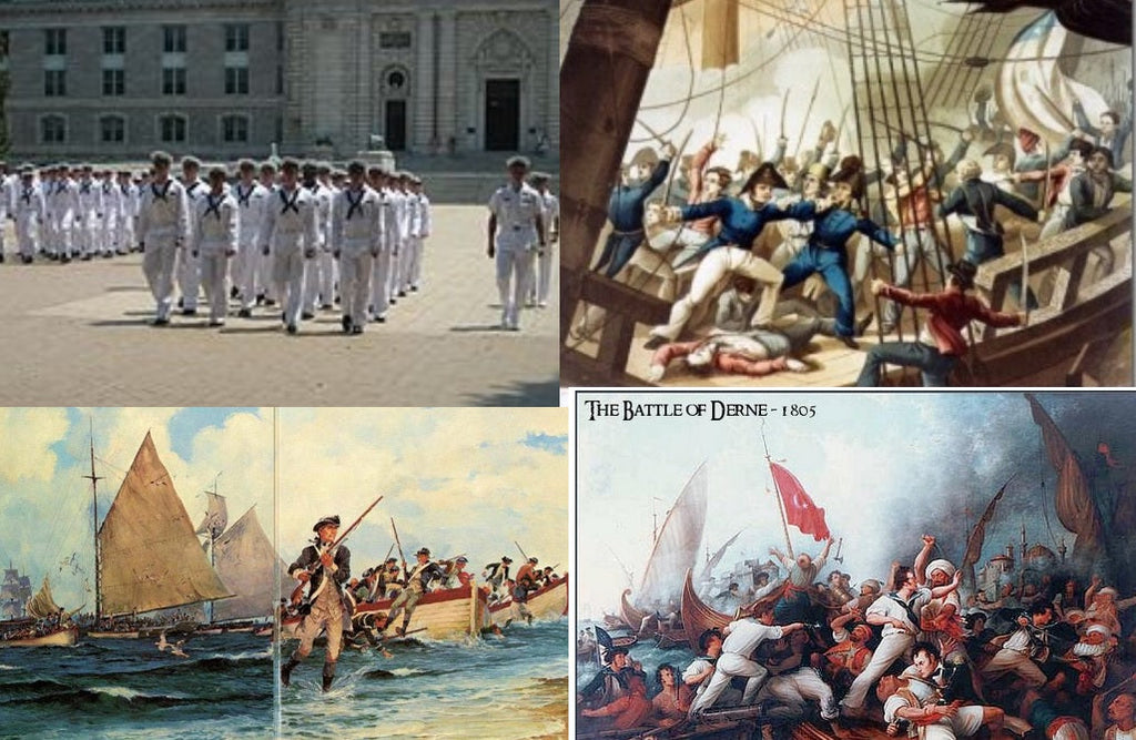 U.S. Navy origins and Naval Academy - American Minute with Bill Federer