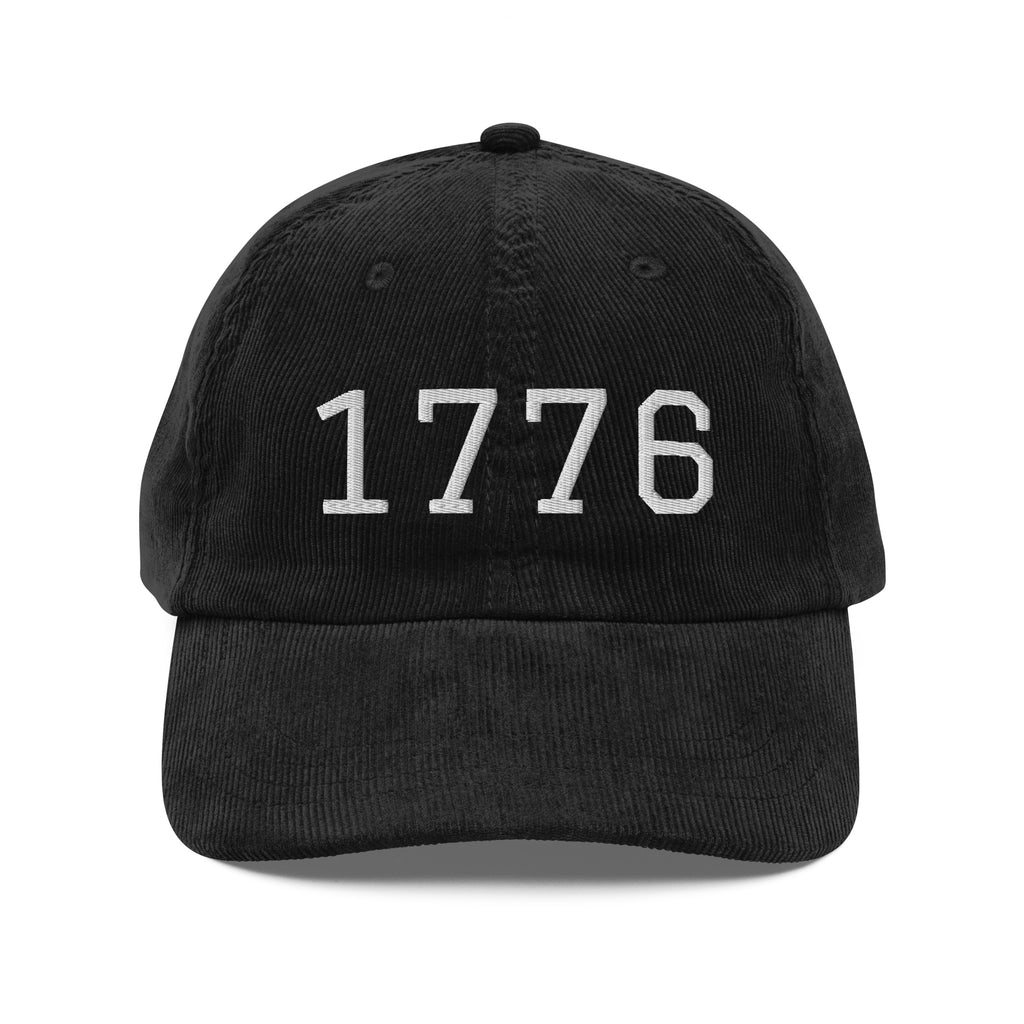 1776 - Vintage corduroy embroidered cap – AmericanMinute.com-William J ...